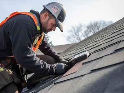 roof repair service in local Folsom neighborhood